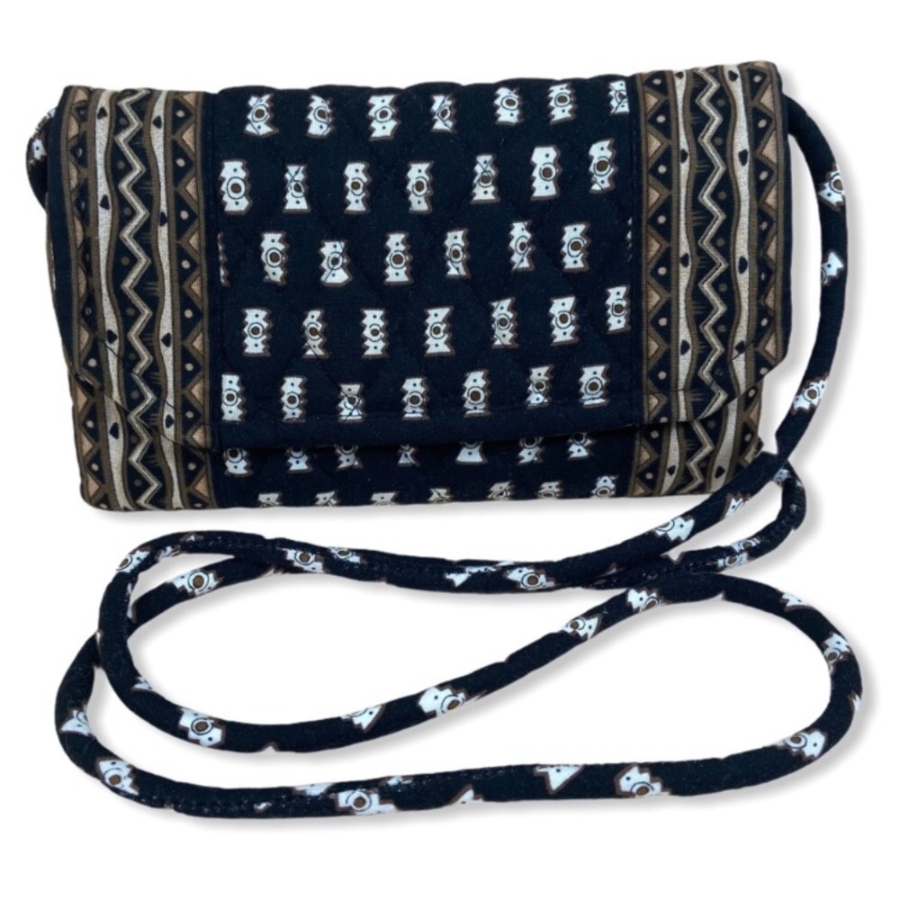Vera Bradley Tribal Zebras Wallet Crossbody